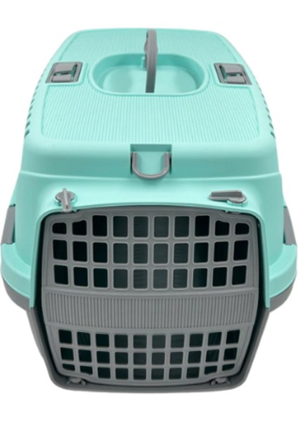 Yeşil Taşımacı Çanta, Hediye Tasma Ile, 48X31X31 Cm, Evcil Hayvanlar Için Ideal