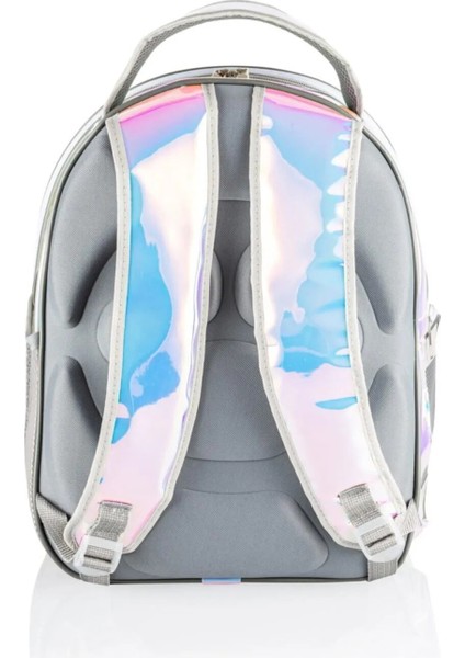 Şeffaf Hologramlı Astronot Kedi ve Köpek Taşıma Çantası, Beyaz Renginde, Hafif ve Şık.