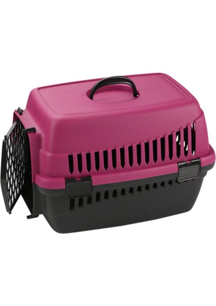 Pembe Evcil Hayvan Taşıma Sepeti, Hafif ve Şık Tasarım