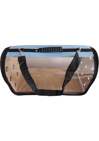 Şeffaf Köpek ve Kedi Taşıma Çantası, Açık Mavi, 12'li Stick ile Güvenli Taşıma modelleri