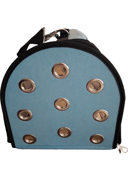 Şeffaf Köpek ve Kedi Taşıma Çantası, Açık Mavi, 12'li Stick ile Güvenli Taşıma indirimleri