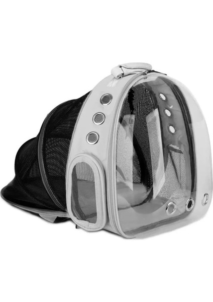 Açılabilir, Genişletilebilir, Şeffaf Evcil Hayvan Taşıma Çantası, Kedi ve Köpek Için