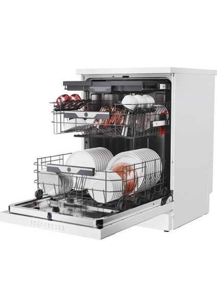 HF5B2S1PW (32002335) B Enerji Sınıfı 8 Programlı Wi-Fi Bağlantılı Bulaşık Makinesi