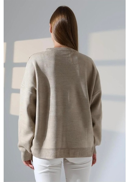 Oversize Kadın Kazak modelleri