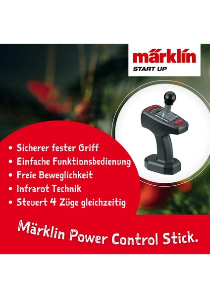 Start Up 29124 Christmas Başlangıç Seti | Ho Ölçek | LED Işıklı Buharlı Tren + Vagon + Ray Seti modelleri