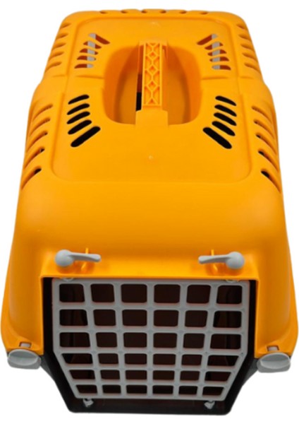 Turuncu Plastik Kedi ve Köpek Taşıma Çantası, 47X30X32 Cm, Hafif ve Kullanışlı fiyatları