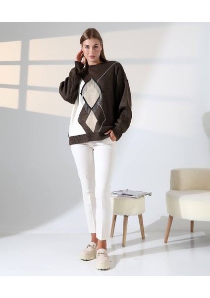 Oversize Kadın Kazak