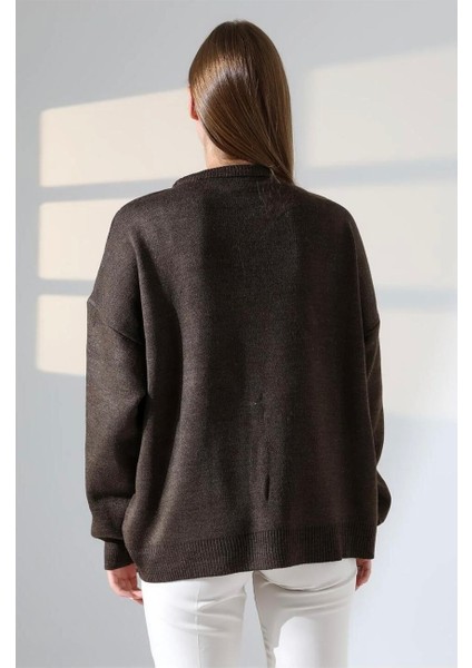 Oversize Kadın Kazak modelleri