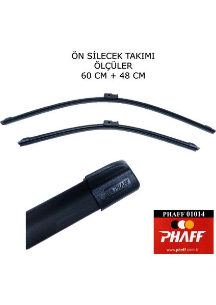 Skoda Octavia 2 (2004-2012) Ön Silecek Süpürgesi 600MM + 480MM modelleri