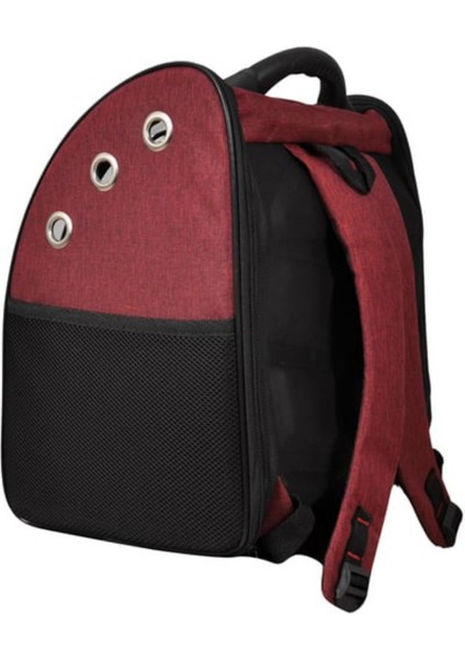 Şeffaf Kedi ve Köpek Taşıma Çantası, Kırmızı, Hafif ve Kullanışlı fiyatları