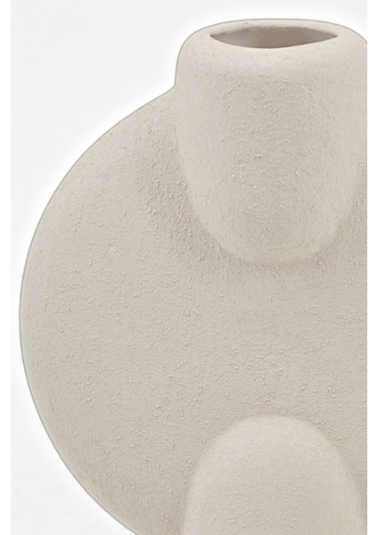 Iskandinav 2\'li Füze Bej Seramik Vazo Seti indirimleri