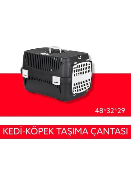 Siyah Küçük Evcil Hayvan Taşıma Çantası, Konforlu ve Şık Tasarım