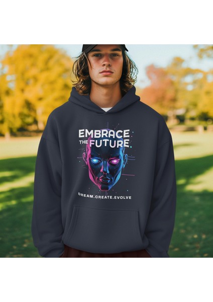 The Future Erkek Hoodie – Ilham Verici Tasarım