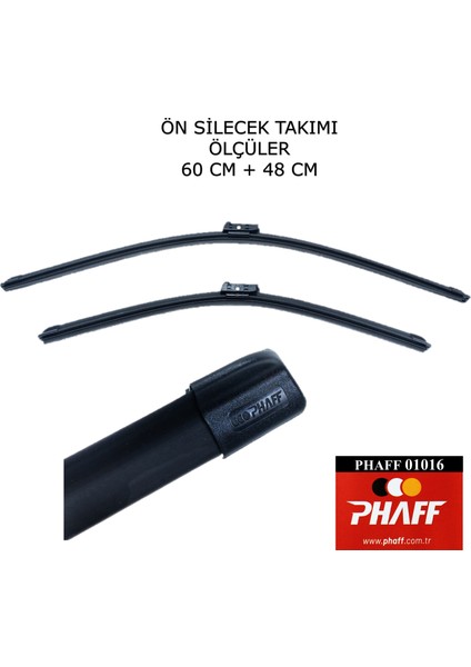 Volkswagen Golf 6 (2009-2012) Ön Silecek Süpürgesi 600MM + 480MM modelleri