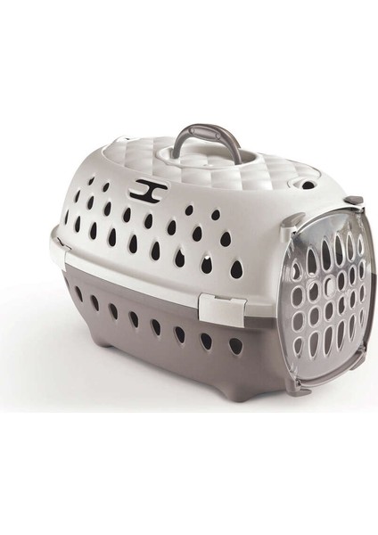 Beyaz/pembe Taşıma Çantası 50X34,5X32CM, Kedi ve Köpek Seyahat Çantası