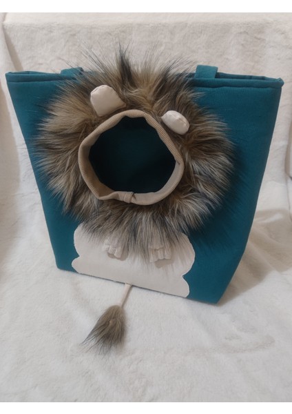 Yeşil Omuz Çantası Kedi ve Köpek Taşıma, Evcil Hayvan Ürünü