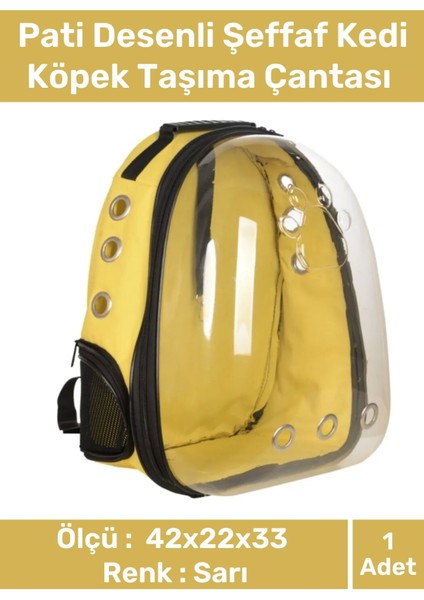 Geniş ve Havalandırmalı Fermuarlı Sırt Çantası, Cepli, Fileli, Evcil Hayvan Taşıma
