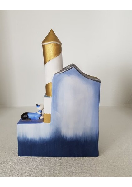 Rosina Wachtmeister Tarafından Clock Faro Giallo Cat House Goebel modelleri