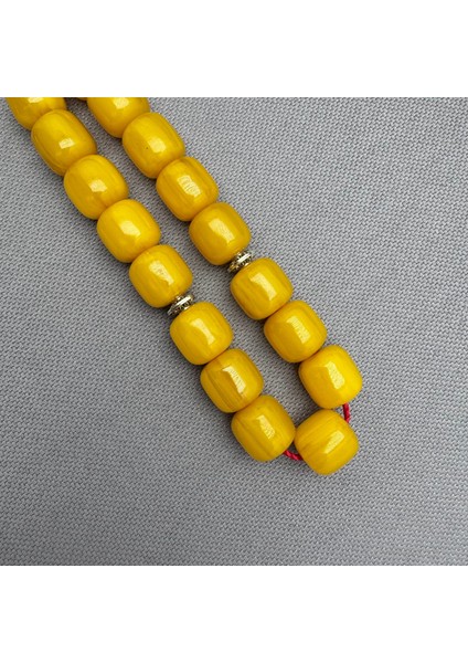 Zeyzun Usta Işçilikli Tam Bilek Boy Yoğun Dik Hareli Efe Maskot Sıkma Kehribar Tespih fırsatları