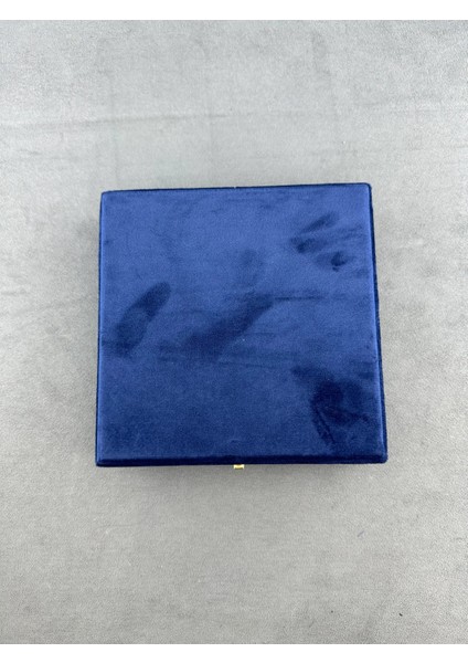 Kare Mavi Birinci Sınıf Tespih Kutusu