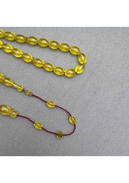 Usta Işçilikli Sistem Dizayn Sarı Buğulu Hamur Sıkma Kehribar Tespih fırsatları