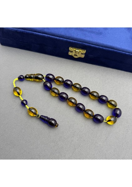 Enes Abdo Usta Işçilikli Sarı Lacivert Efe Maskot Tespih fırsatları