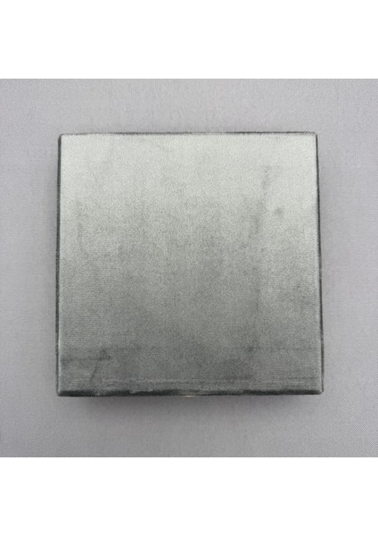 Özel Kare Gri Kadife Tespih Kutusu