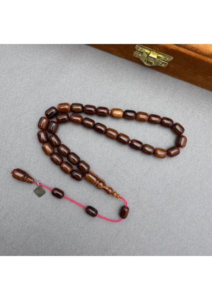 Faaris Beydun Usta Işçilikli Kahverengi Hareli Eski Çubuk Malzeme Sıkma Kehribar modelleri