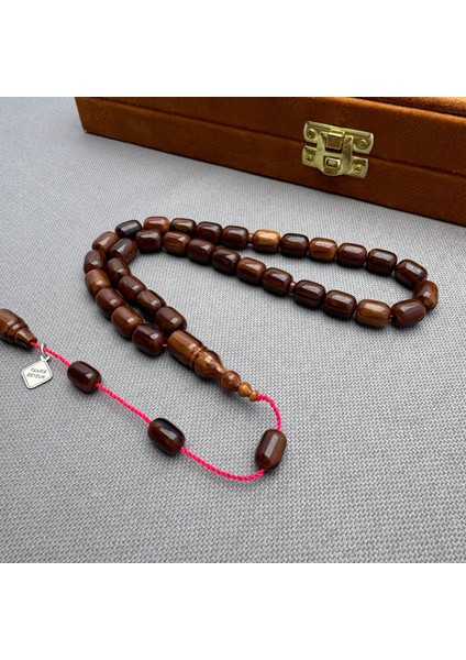 Faaris Beydun Usta Işçilikli Kahverengi Hareli Eski Çubuk Malzeme Sıkma Kehribar fırsatları