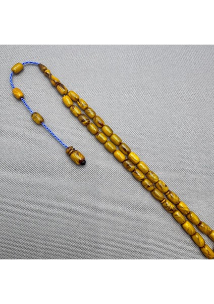 Usta Işçilikli Yoğun Hareli Tertemiz Sıkma Kehribar Tespih fırsatları