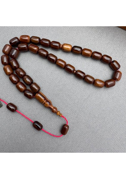 Faaris Beydun Usta Işçilikli Kahverengi Hareli Eski Çubuk Malzeme Sıkma Kehribar indirimleri