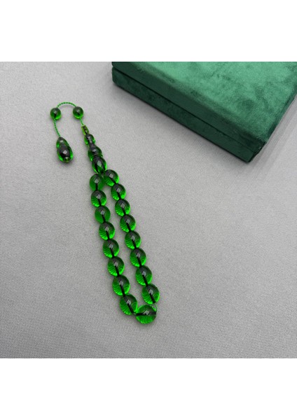 Sistemli Zümrüt Yeşil Rengi Efe Maskot Tespih fiyatları