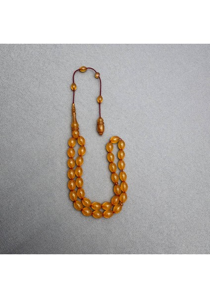 Muhammed Tacir Usta Işçilikli Sıkma Kehribar Tespih indirimleri