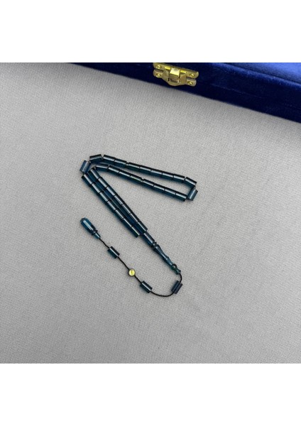 Erkan Çubukçu Usta Işçilikli Bürokrat Bilek Boy Petrol Rengi Kesme Model Sıkma Kehribar Tespih fiyatları