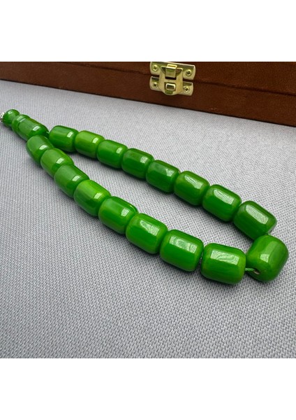 Yeşil Dik Hareli Kapsül Kesim Efe Maskot Tespih fırsatları