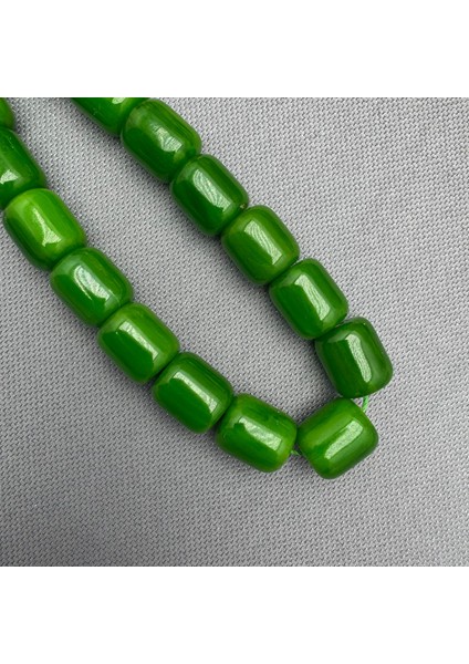 Yeşil Dik Hareli Kapsül Kesim Efe Maskot Tespih indirimleri