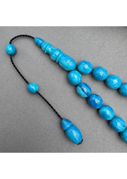 Sistemli Yoğun Hare Desenli Turkuaz Efe Maskot Tespih fiyatları