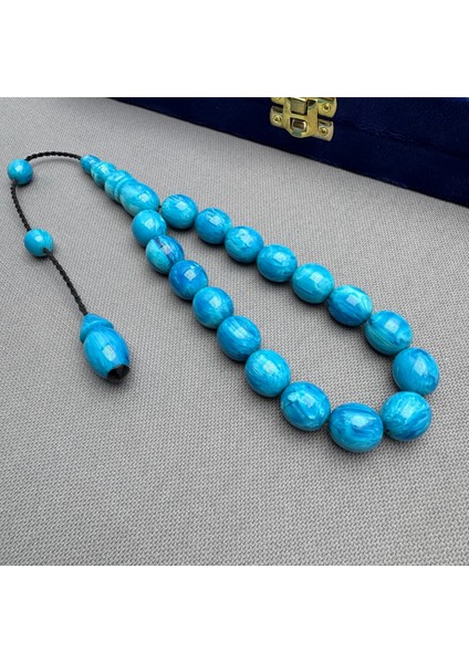 Sistemli Yoğun Hare Desenli Turkuaz Efe Maskot Tespih fırsatları