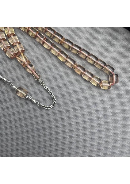 Alpaka Püsküllü Kapsül Kesim Şeffaf Renk Sıkma Kehribar Tespih fırsatları