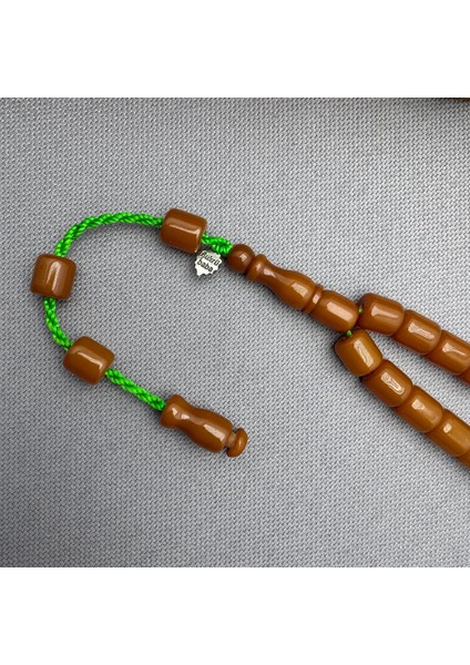 Şükrü Baba Usta Işçilikli Kapsül Kesim Sıkma Kehribar Tespih