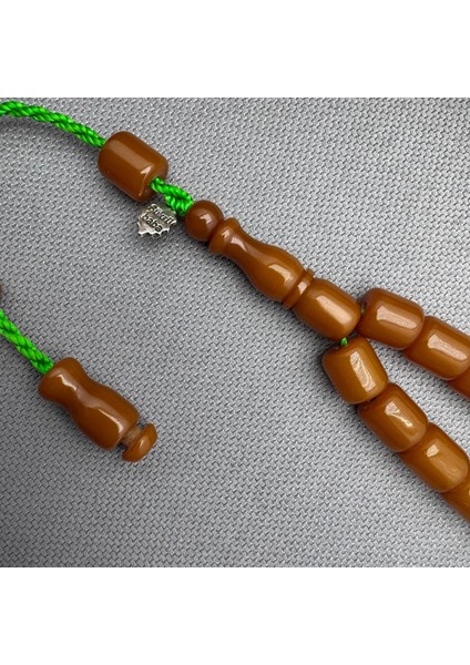 Şükrü Baba Usta Işçilikli Kapsül Kesim Sıkma Kehribar Tespih