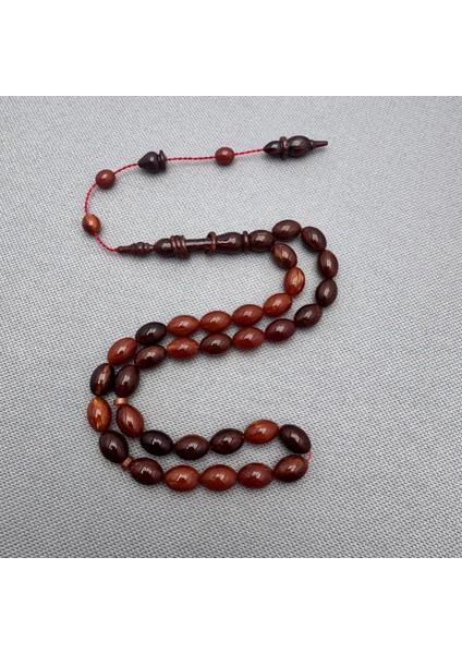 Usta Işçilikli Halkalı Imame Yoğun Hareli Sıkma Kehribar Tespih modelleri