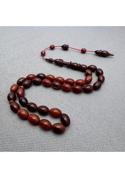 Usta Işçilikli Halkalı Imame Yoğun Hareli Sıkma Kehribar Tespih fırsatları