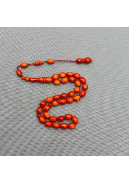 Usta Işçilikli Yoğun Hareli Sıkma Kehribar Tespih modelleri