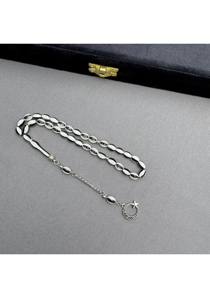 Mineli Siyah Beyaz Taraftar Tespih indirimleri