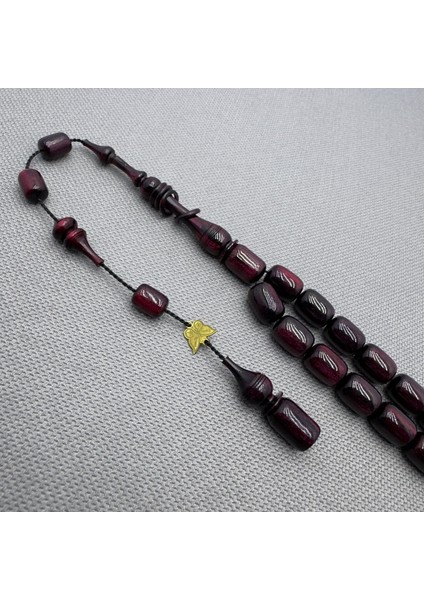 Emine Reşvani Usta Işçilikli Simli Sıkma Kehribar Tespih fiyatları