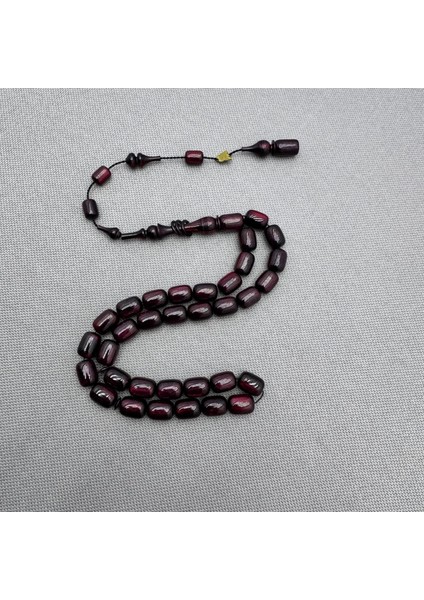 Emine Reşvani Usta Işçilikli Simli Sıkma Kehribar Tespih modelleri