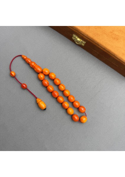 Sistemli Yoğun Hare Desenli Turuncu Efe Maskot Tespih fırsatları