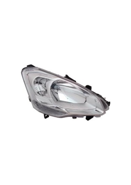 CIT10BE003 - Far Sağ Motorlu Peugeot Partner Tepee 09 18 Cıtroen Berlıngo 09 18 Elektrikli H4 20-B751-05-2B