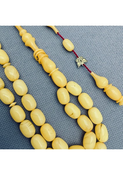 Emine Reşvani Halkalı Tasarım Usta Işçilikli Sarı Hareli Sıkma Kehribar fiyatları